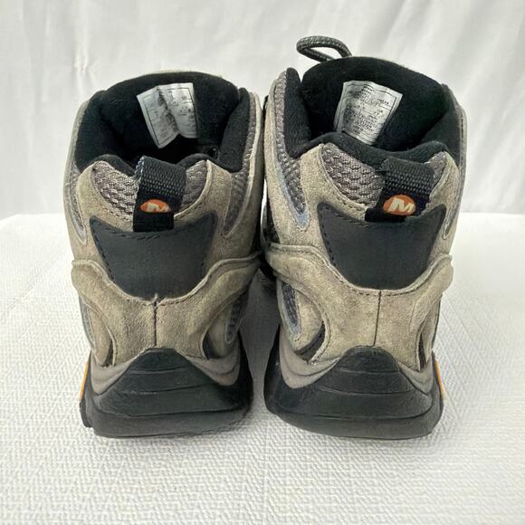 Merrell Moab 2 Mid Waterproof Shoes Womens Size 7 Vibram Granite Gray - Picture 4 of 10